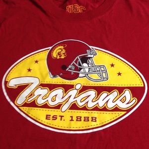 USC TROJANS FOOTBALL TEAM TOP EXCELLENT CONDITION